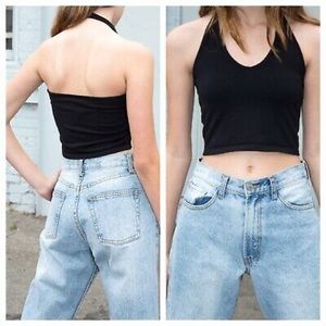 Black Brandy Melville Alexis Halter